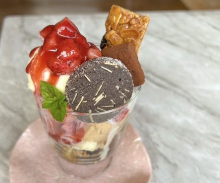 お豆富チュロスアイス