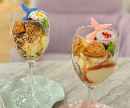 お豆富チュロスアイス