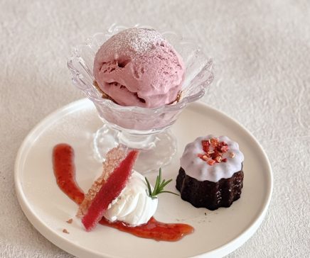 お豆富チュロスアイス