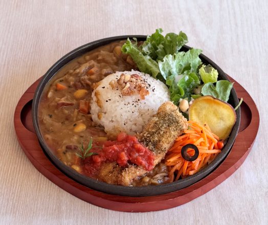 ピタパンとスープのセット（チェナボール／チェナポロの２つセット）